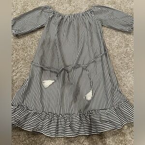 Forever 21 Black and White Striped Women’s Dress